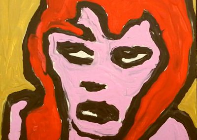 Marc Pradervand - Red Head Woman